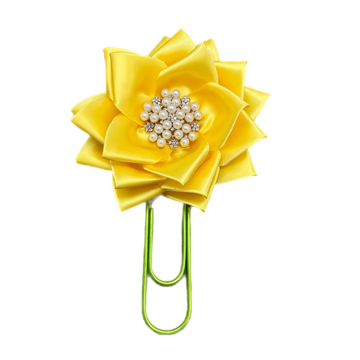 Yellow Bloom Clip