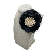 Black Shabby Chic Brooch