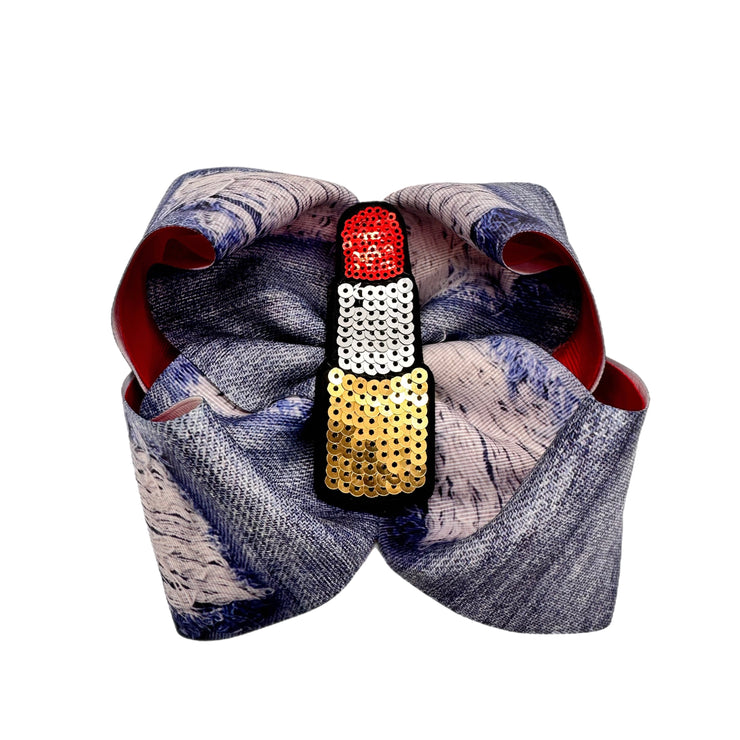 Lipstick Southern Hair Bow