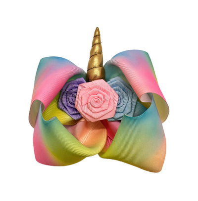 Unicorn Hair Bow