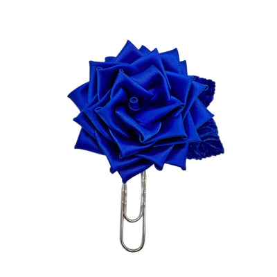 Royal Blue Rose Pin