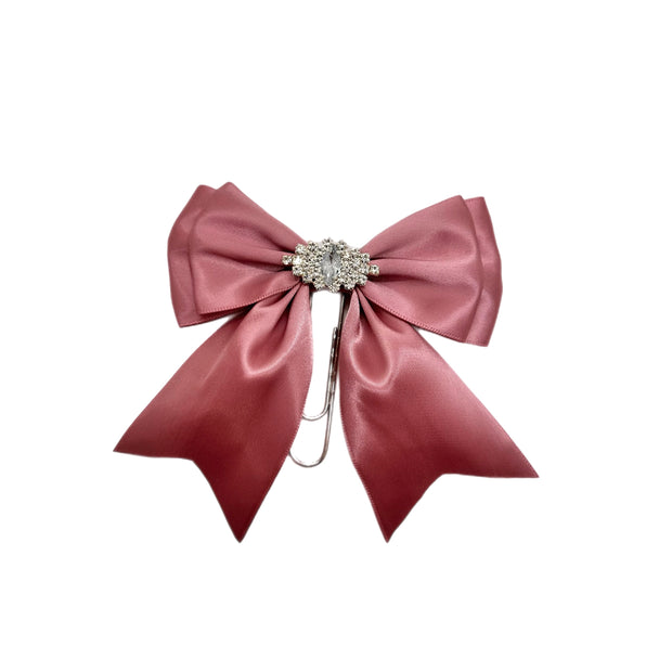 Mauve Sugar Rush Bow Clip