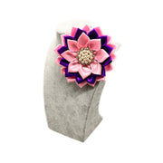 Pink & Purple Daisy Brooch