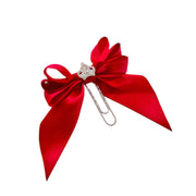 Hot Pink Princess Bow Clip