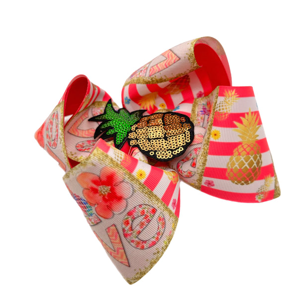Pineapple Southern Hair Bow