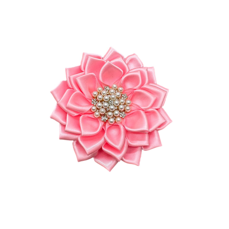 Pink Daisy Brooch
