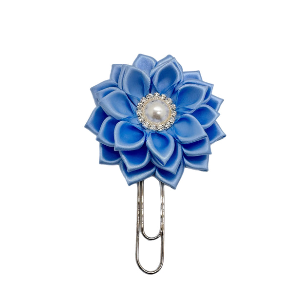 Celestial Blue Daisy Clip