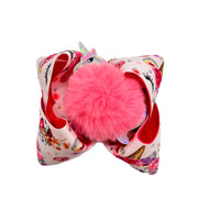 Unicorn Pom Pom Southern Hair Bow