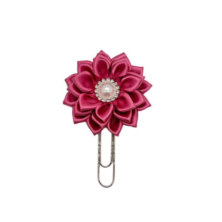 Colonial Pink Daisy Clip