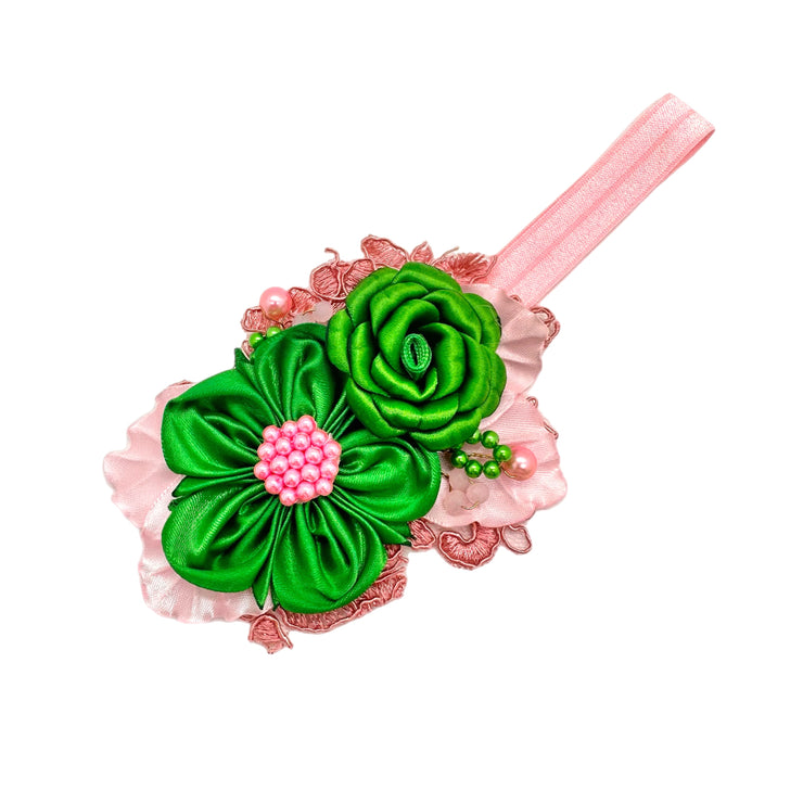 Green & Pink Bible Band