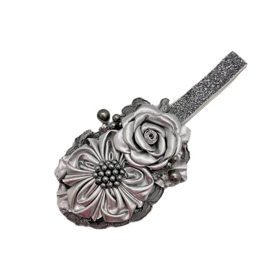 Silver Metallic Bible Band