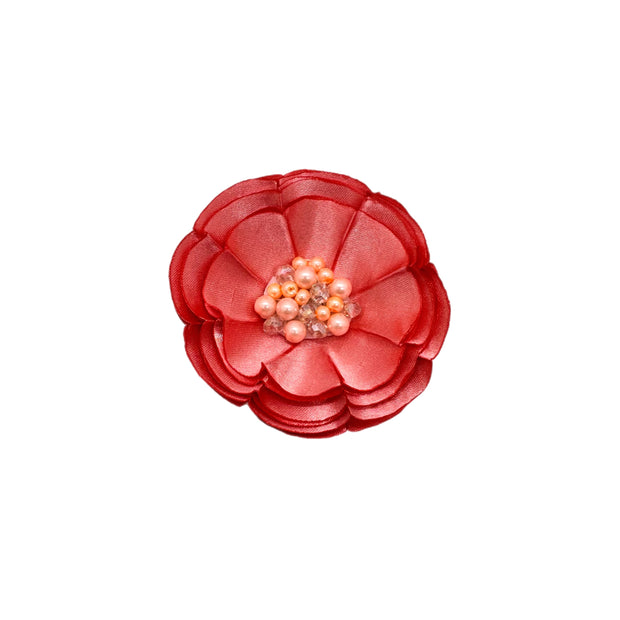 Apricot Charmeuse Brooch