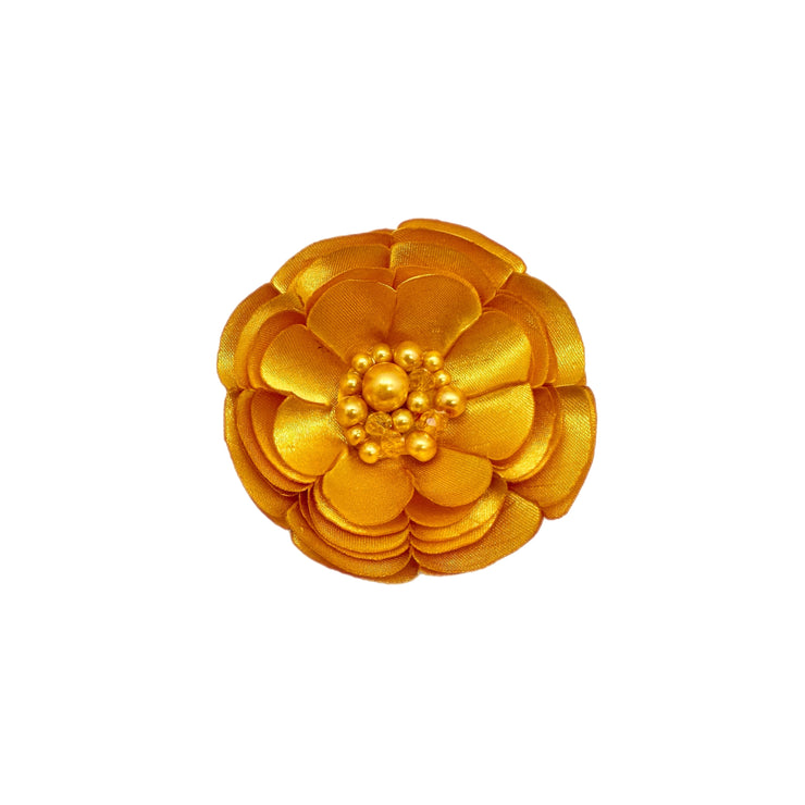 Marigold Charmeuse Brooch Pin