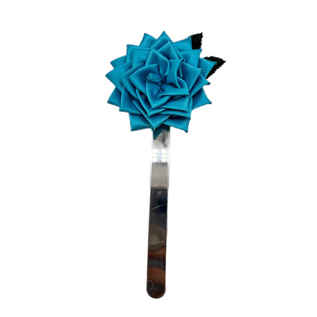 Turquoise Blue Rose Mark