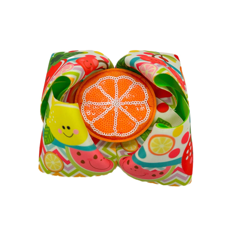 Citrus Southern Hair Bow