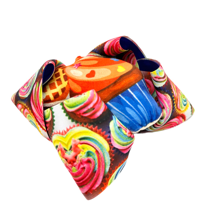 Cupcake Plush Southern Hair Bow