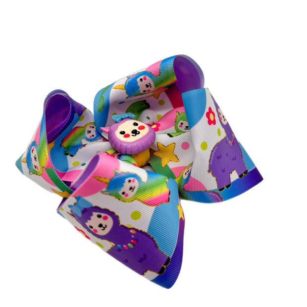 Llama Southern Hair Bow