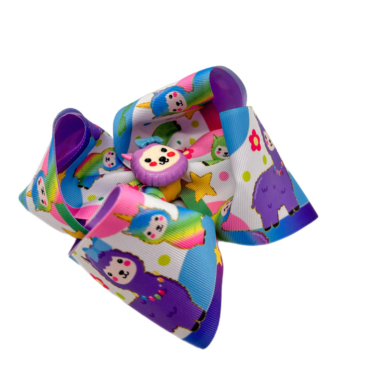 Llama Southern Hair Bow