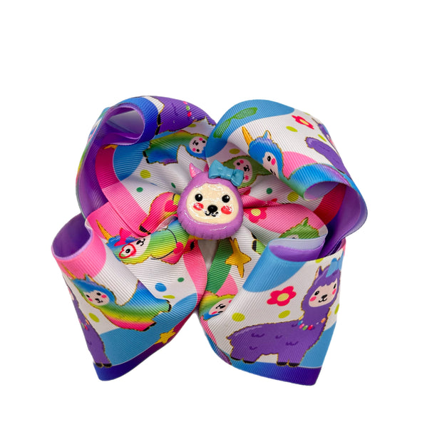 Llama Southern Hair Bow