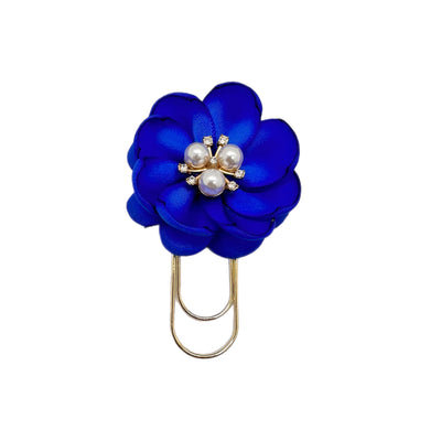Royal Blue Petunia Clip