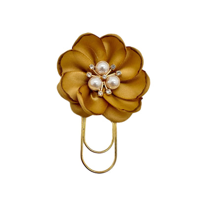 Gold Petunia Clip