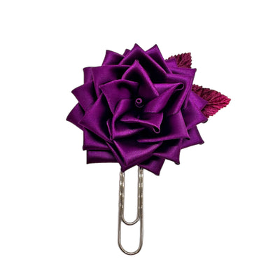 Purple Rose Clip