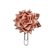 Dusty Pink Rose Clip