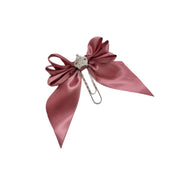Mauve Bow Clip