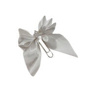 White Princess Bow Clip