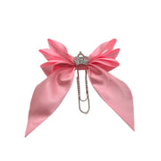 Light Pink Princess Bow Clip