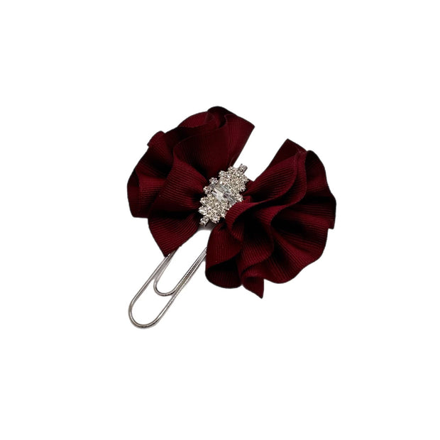 Wine Butterfly Clip