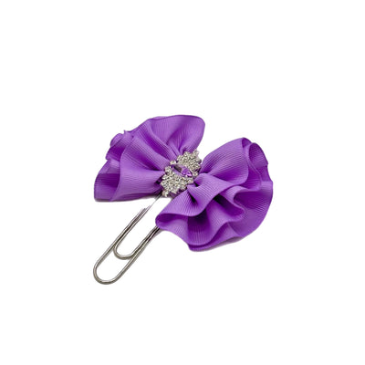 Lilac Butterfly Clip
