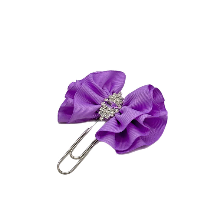 Lilac Butterfly Clip